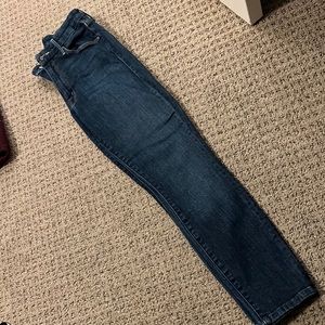 Mother denim brand "The Looker" jeans in dark wash